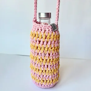 Matara Kılıfı - Şeker Pembe & Soft Sarı